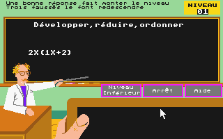 Mathex Collège 6e-5e-4e-3e atari screenshot