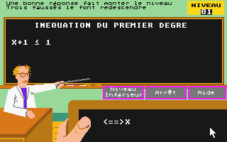 Mathex Collège 6e-5e-4e-3e atari screenshot
