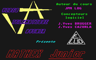 Mathex Junior atari screenshot