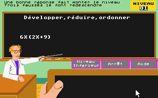 Mathex Junior atari screenshot