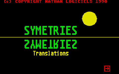 Maths CE2 atari screenshot