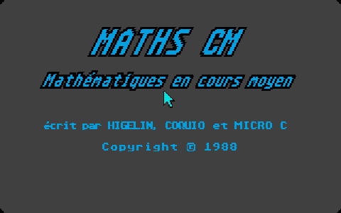 Maths - CM — screenshot 1