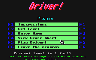 Maths Mania! atari screenshot