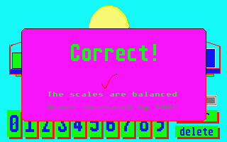 Maths Mania! atari screenshot