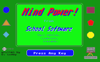Maths Mania! atari screenshot