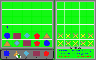 Maths Mania! atari screenshot