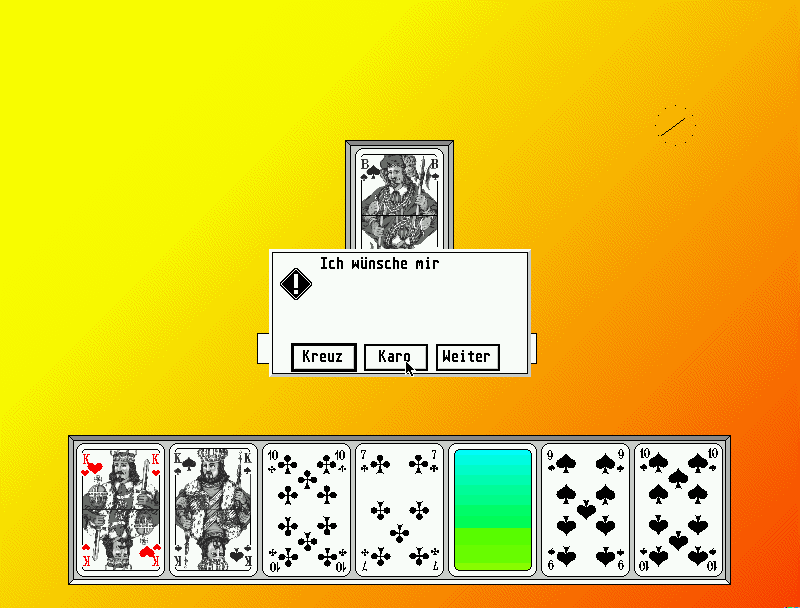 Mau Mau Deluxe atari screenshot