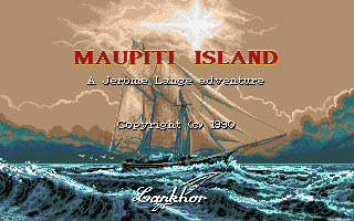 Maupiti Island atari screenshot