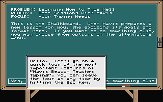 Mavis Beacon Teaches Typing! atari screenshot