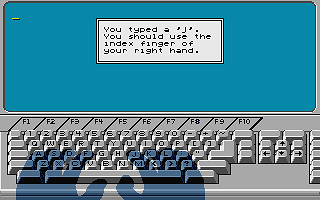 Mavis Beacon Teaches Typing! atari screenshot