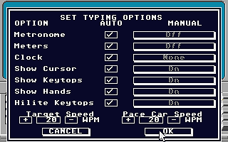 Mavis Beacon Teaches Typing! atari screenshot