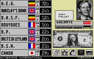 Maxi Bourse International atari screenshot