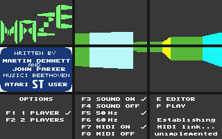 Maze atari screenshot