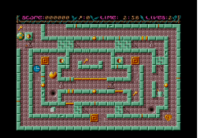 Maziac atari screenshot