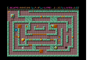 Maziac atari screenshot