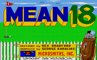 Mean 18 atari screenshot