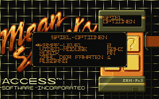 Mean Streets atari screenshot