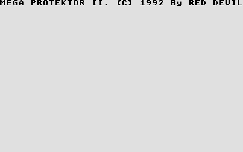 Mega Protektor II atari screenshot
