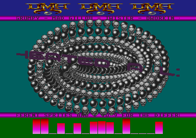 Megafun Party Demo atari screenshot