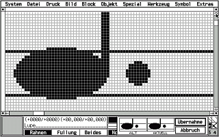 MegaPaint Professional atari screenshot
