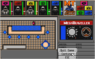 MegaTraveller - The Zhodani Conspiracy atari screenshot
