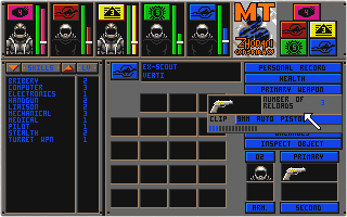 MegaTraveller - The Zhodani Conspiracy atari screenshot