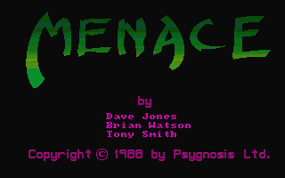 Menace atari screenshot