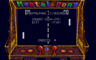 Mental Pong atari screenshot