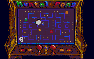 Mental Pong atari screenshot