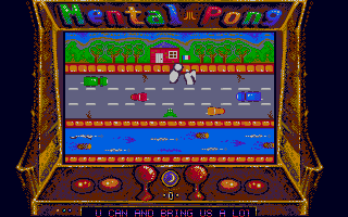 Mental Pong atari screenshot