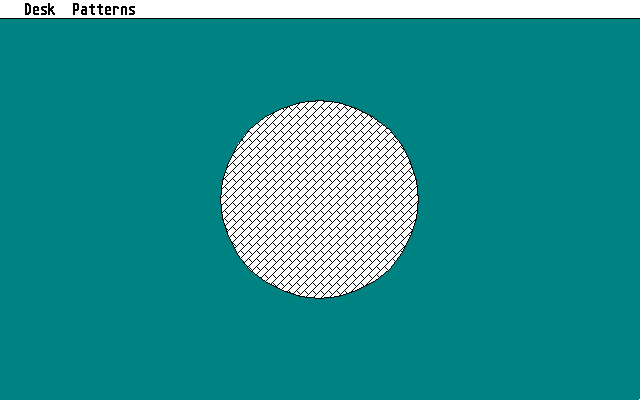 Menu Test atari screenshot