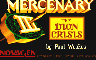 Mercenary III - The Dion Crisis — screenshot 1