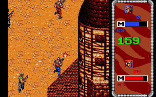 Mercs atari screenshot