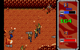 Mercs atari screenshot