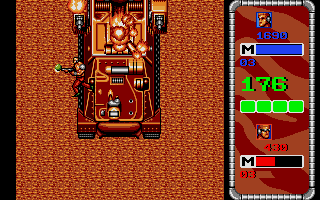 Mercs atari screenshot