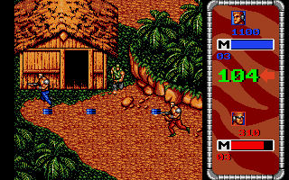 Mercs atari screenshot