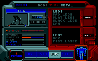 Metal Masters atari screenshot