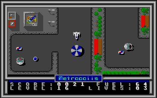 Metropolis atari screenshot