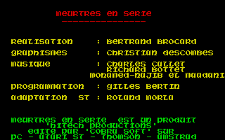 Meurtres en Série — screenshot 1