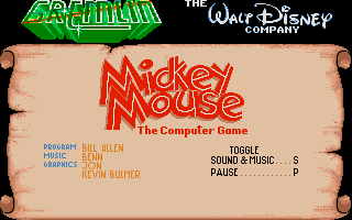Mickey Mouse - The Computer Game — screenshot 2