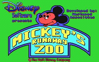 Mickey's Runaway Zoo — screenshot 1