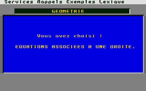 Micro Brevet Géométrie atari screenshot