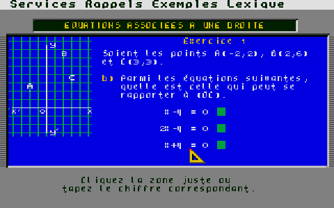 Micro Brevet Géométrie atari screenshot