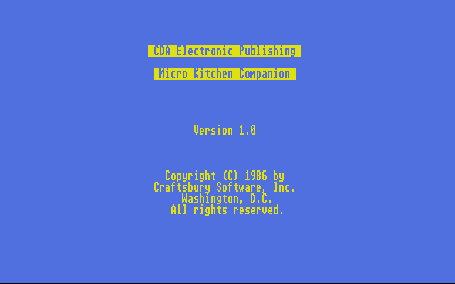 Micro Kitchen Companion — screenshot 1