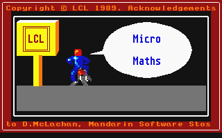Micro Maths — screenshot 1