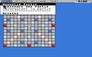 Micro Scrabble atari screenshot