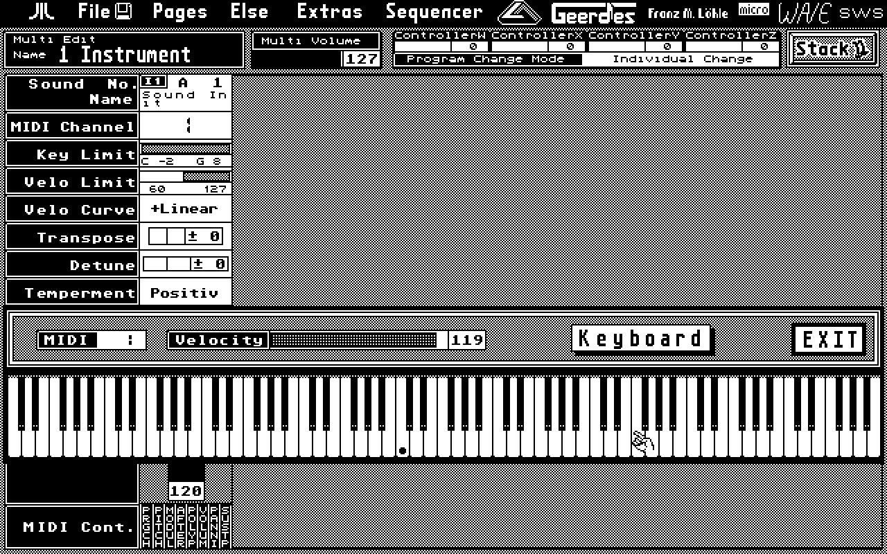 Micro Wave Softworkstation atari screenshot