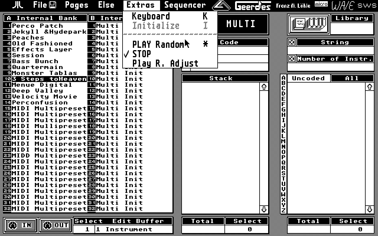 Micro Wave Softworkstation atari screenshot