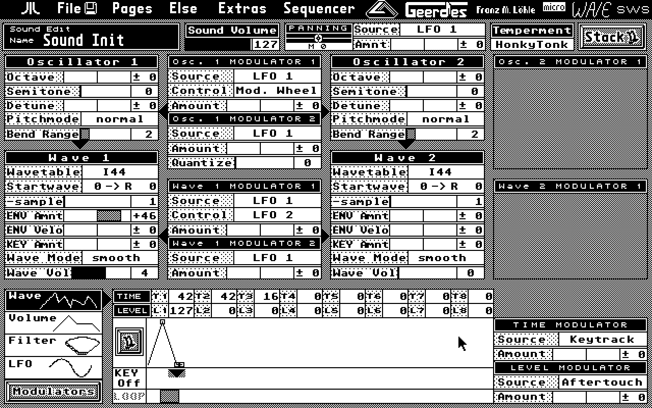 Micro Wave Softworkstation atari screenshot
