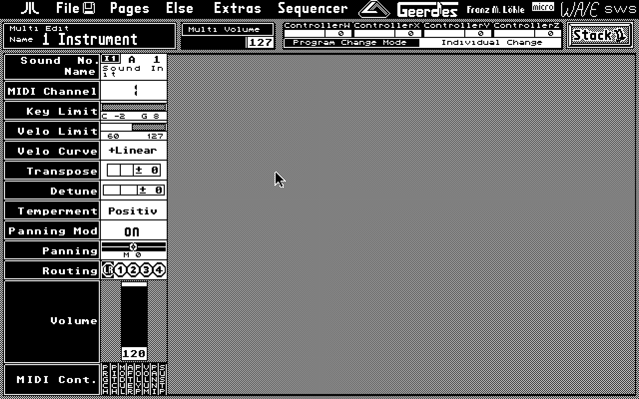 Micro Wave Softworkstation atari screenshot